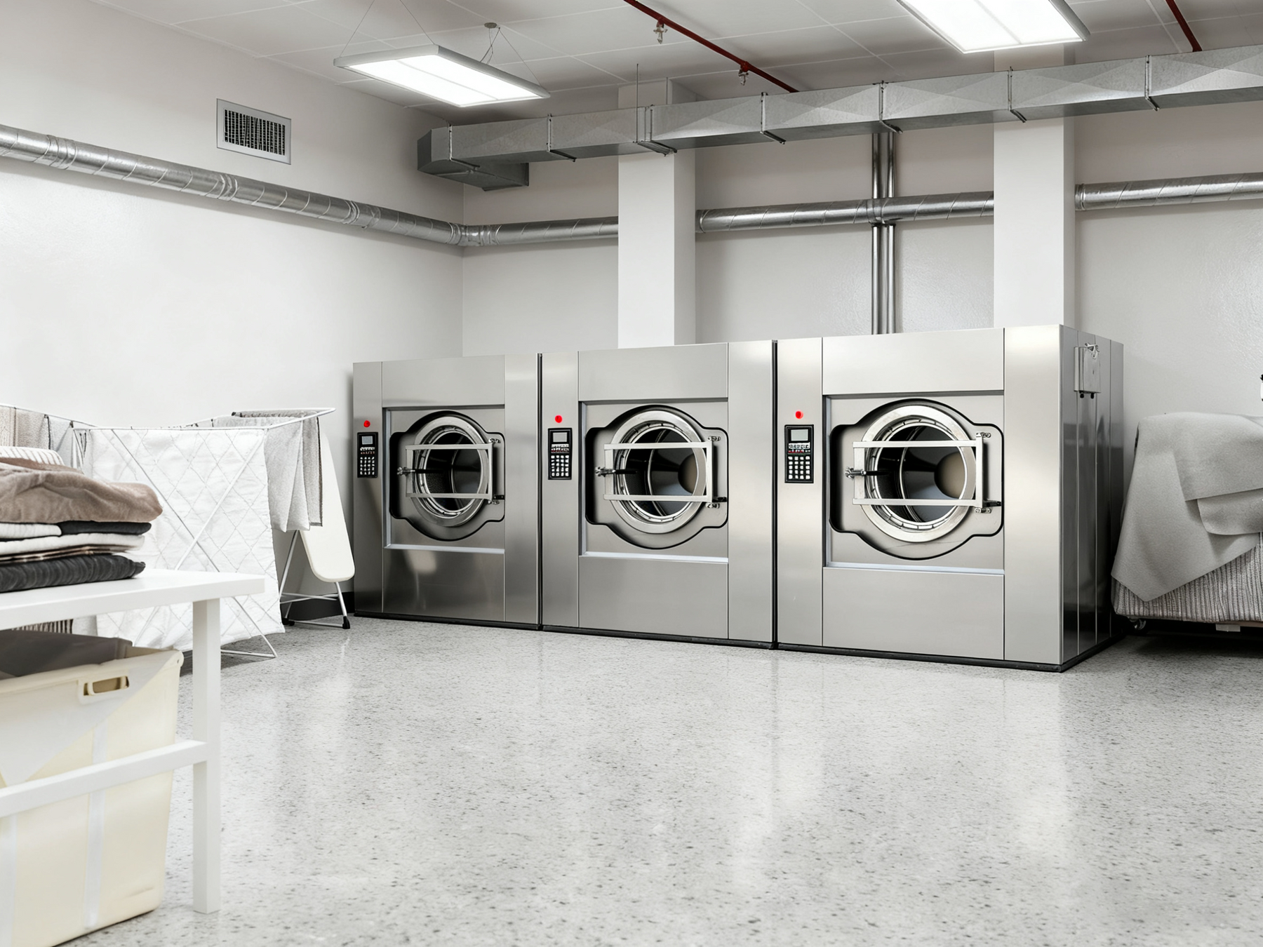 How a Hotel Cut Linen Turnaround Time by 40% with BLCC Industrial Washers