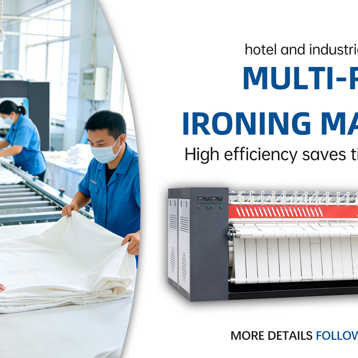 BLCC industrial laundry equipment including washer extractor and tumble dryer for hotel and factory use