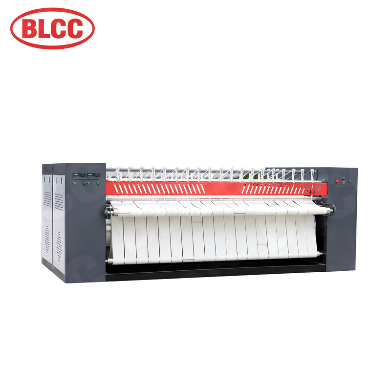Double roller ironing machine